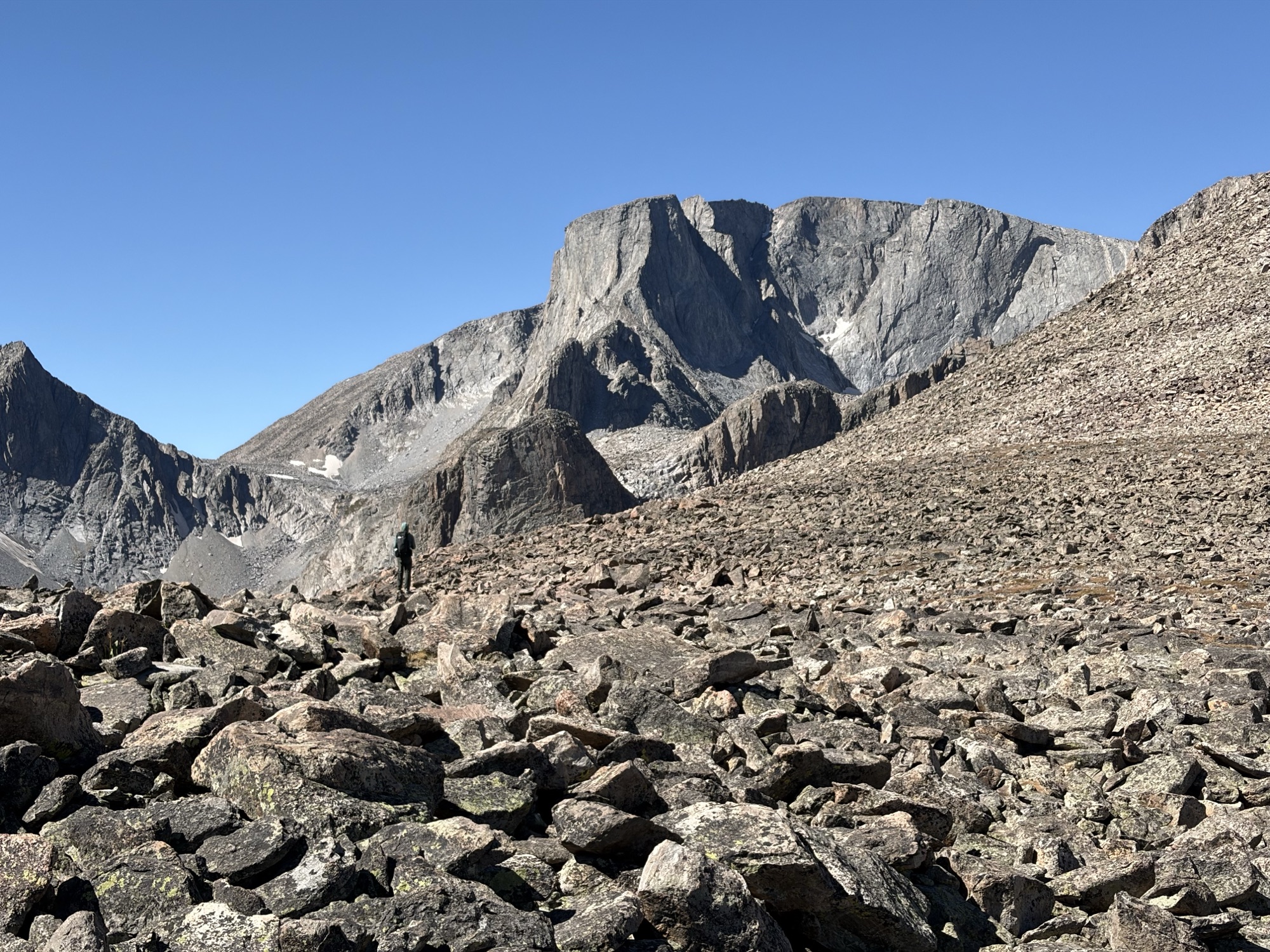 The sharp side of Cloud Peak