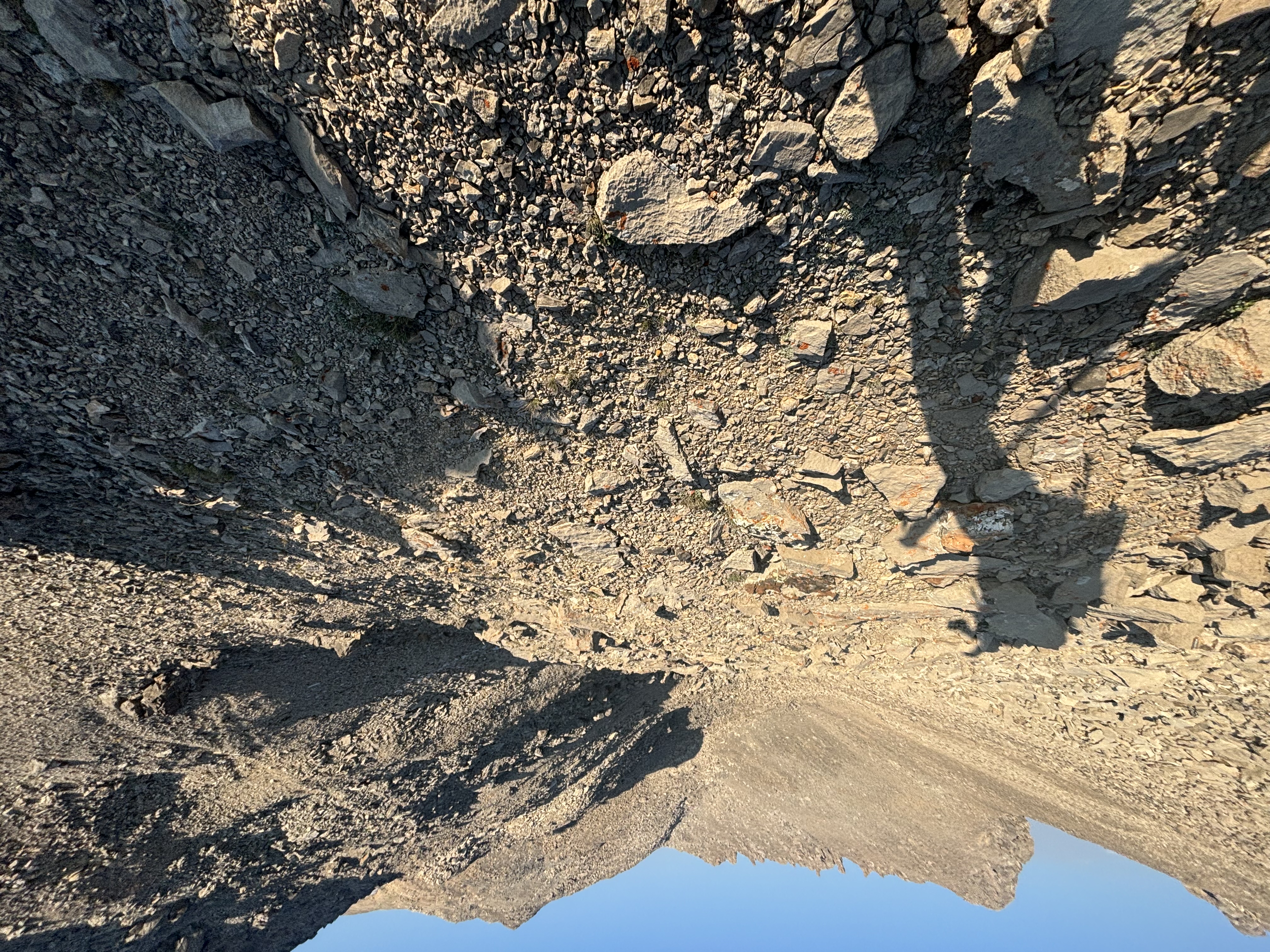 Moonscape somewhere near Pyramid Peak