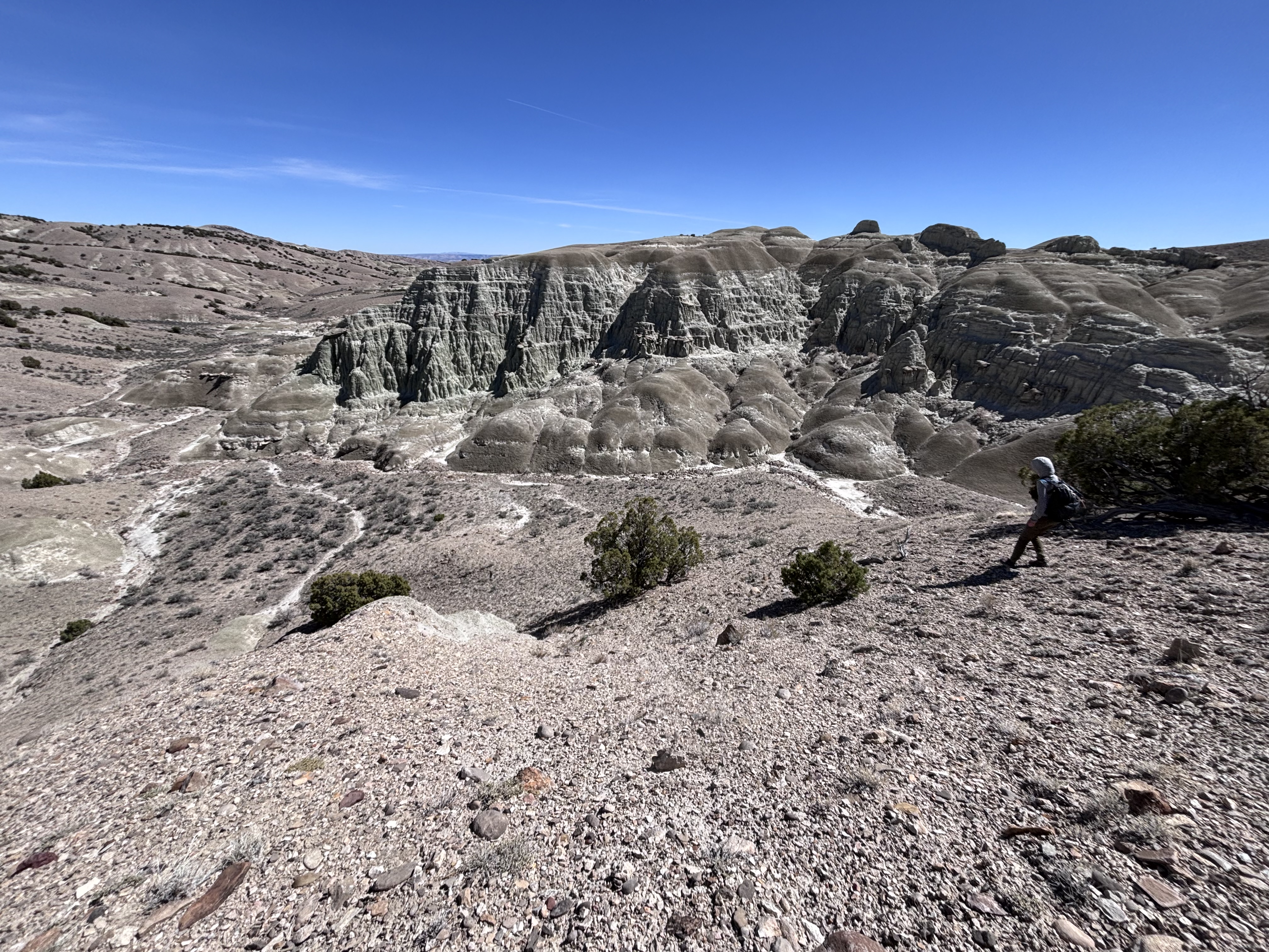 The WSA is mostly badlands.